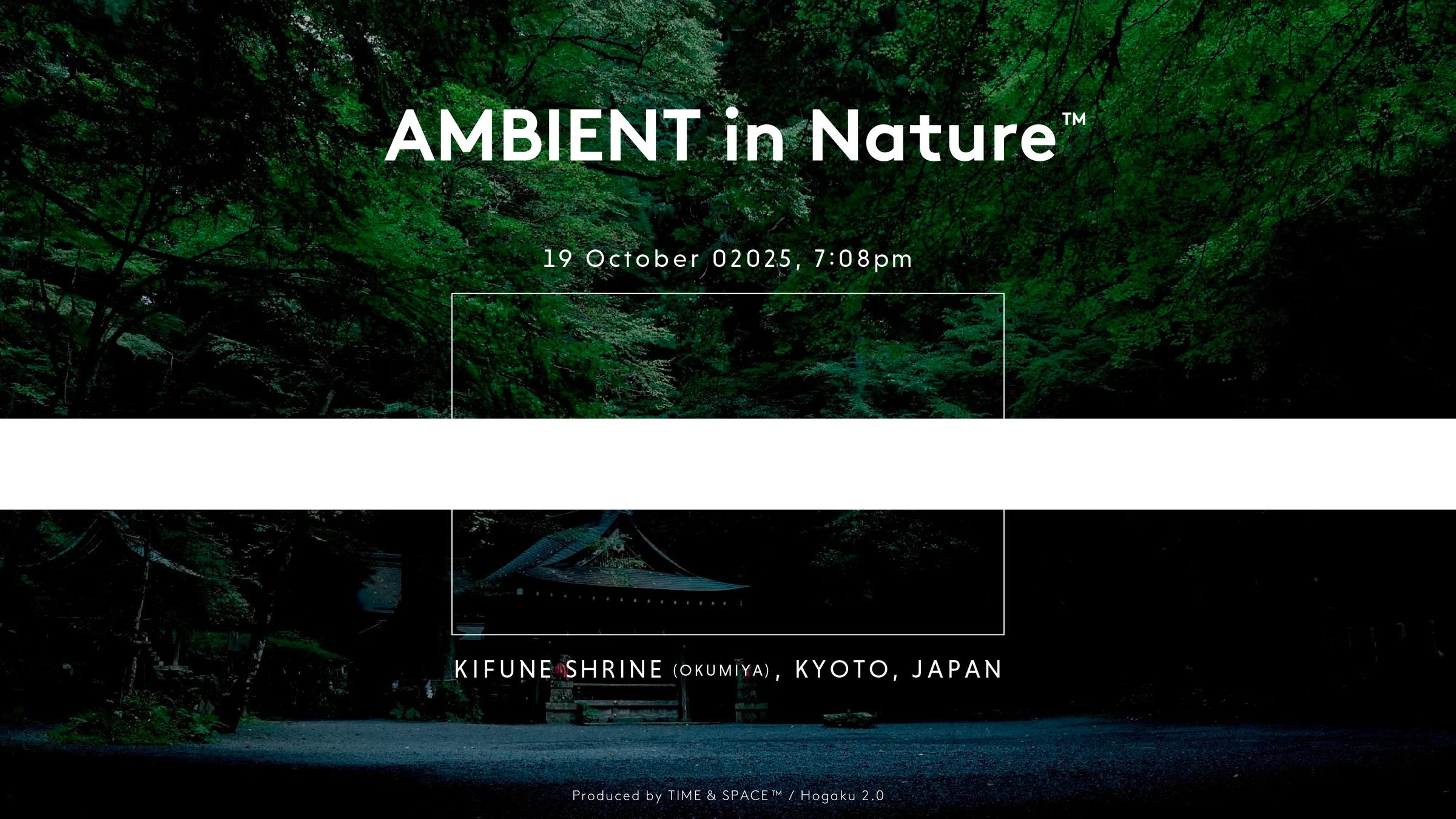 AMBIENT in Nature™︎（Highlight②）